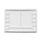 8 Pack: Large Rectangle Porcelain Palette by Artist's Loft®